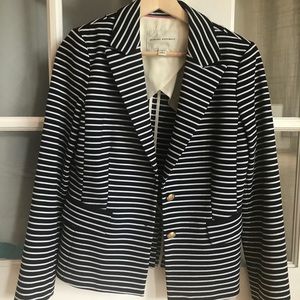 Banana Republic Stripe Blazer Jacket